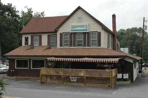 Hersheys restaurant - Start your review of Hershey's Restaurant. Overall rating. 224 reviews. 5 stars. 4 stars. 3 stars. 2 stars. 1 star. Filter by rating. Search reviews. Search reviews. Mary B. Gaithersburg, MD. 51. 24. 6. Jun 22, 2018. We had steamed shrimp and potato skins at happy hour. I have yet to find anything they don't cook well.! Yum ! Useful. Funny. Cool.